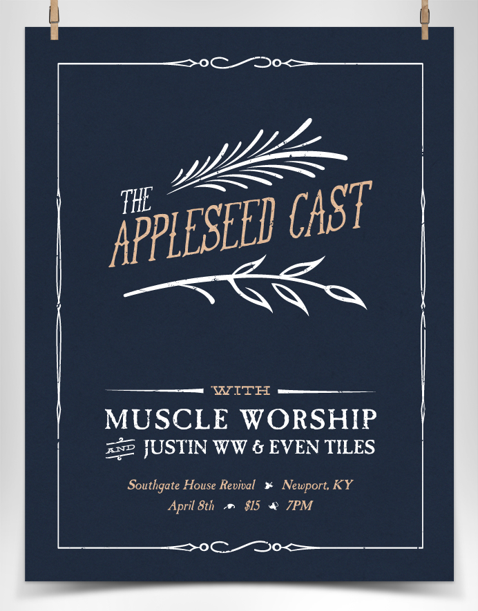 The Appleseed Cast Tour Poster